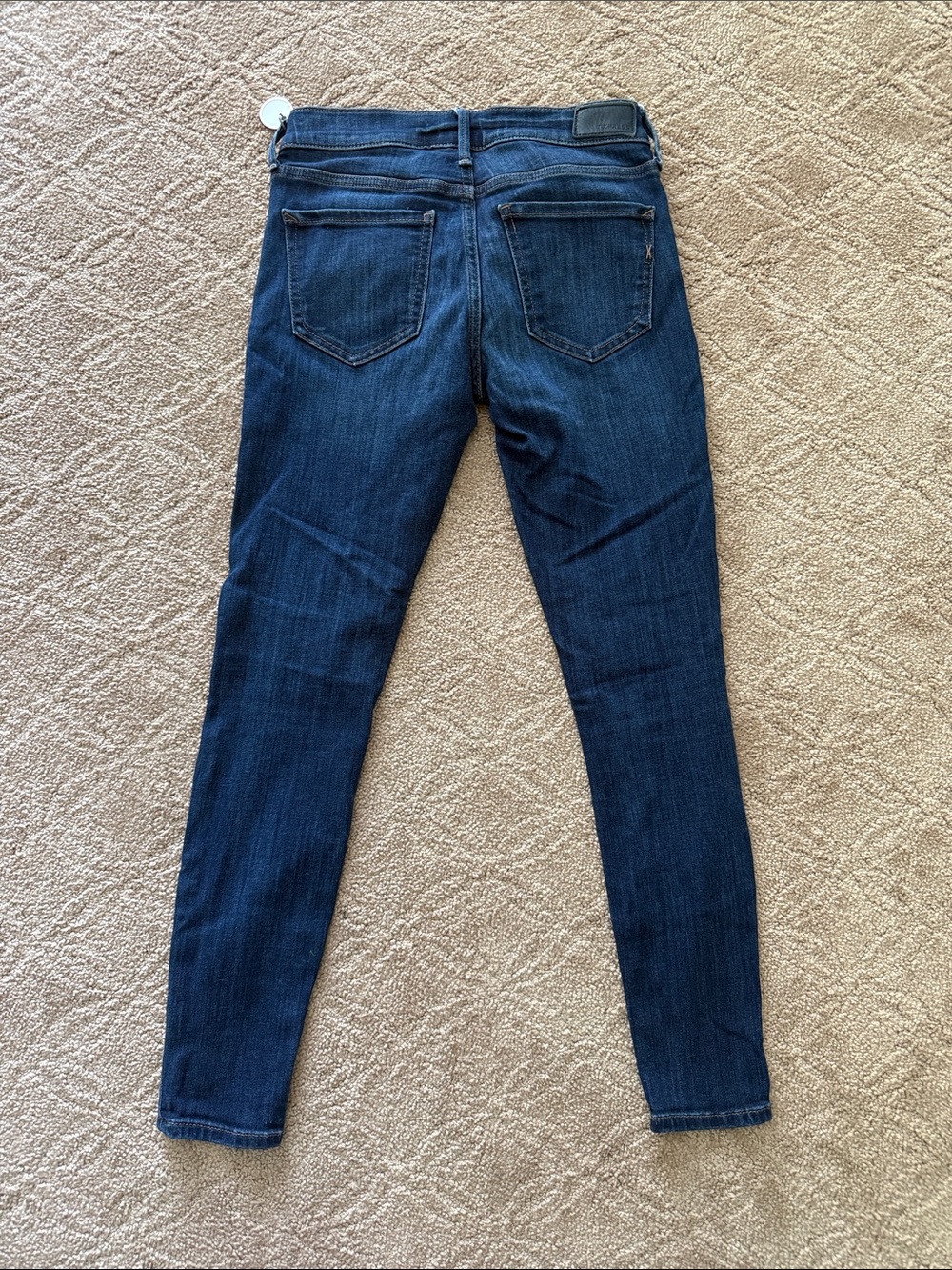 Express Dark Blue Skinny Jeans - Express - Picture 4 of 4
